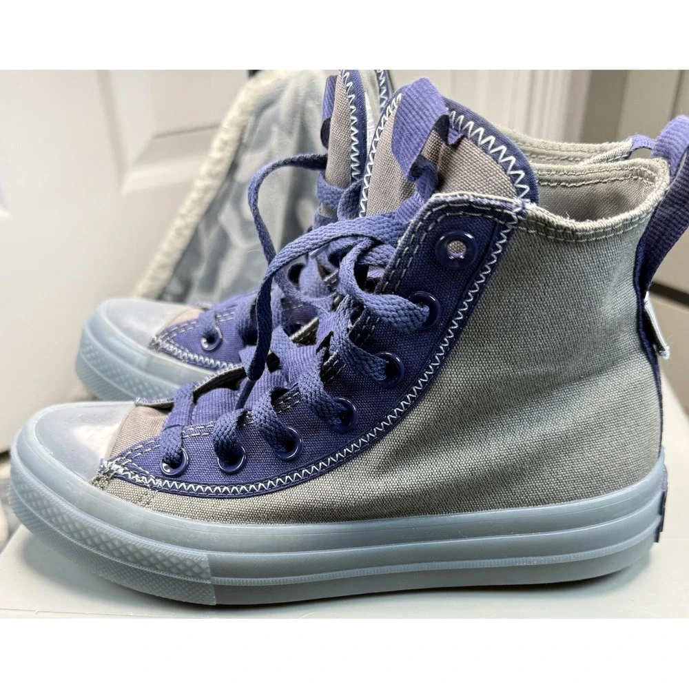 Converse Chuck Taylor All‎ Star CX High Top Gray Purple Unisex Size 5.5 US - Picture 4 of 9